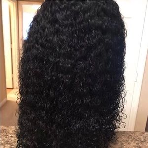HUMAN HAIR WIG CURLY U-PART